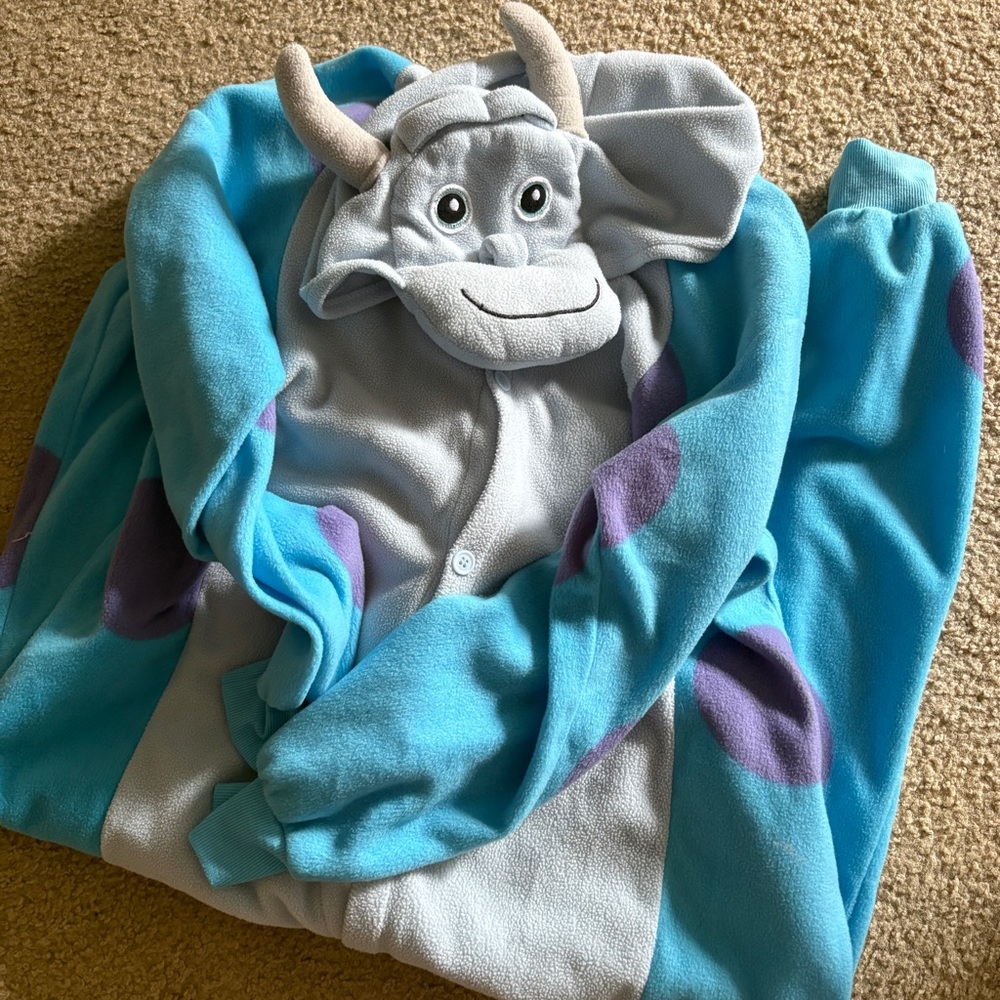 DISNEY monsters inc. sully character onesie